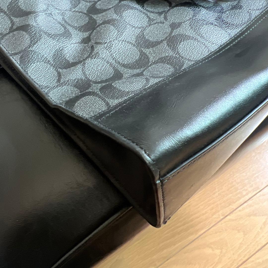 【極美品】COACH コーチ グラハム ストラクチャード ビジネス トートバッグ