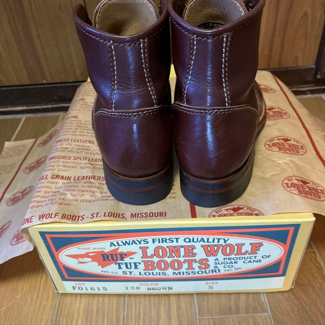 美品 希少サイズ LONE WOLF BOOTS カーペンター