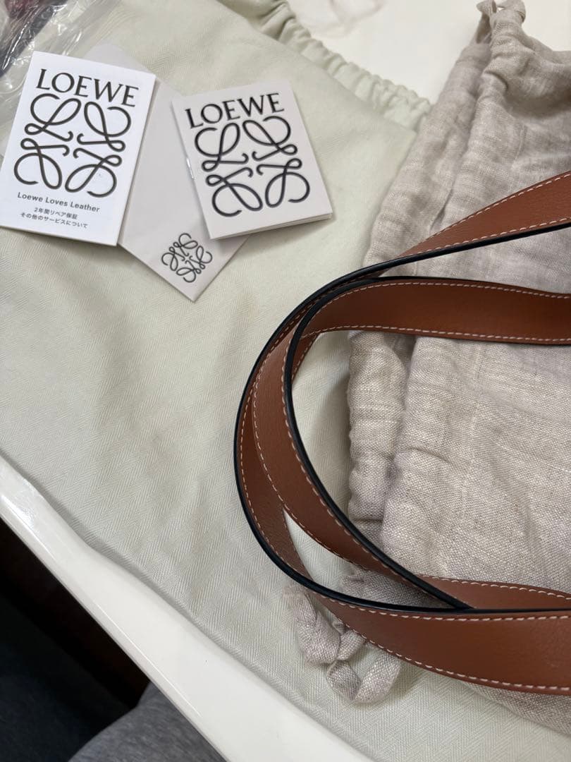 LOEWE ロエベバスケットバッグミディアム カゴ☆超美品