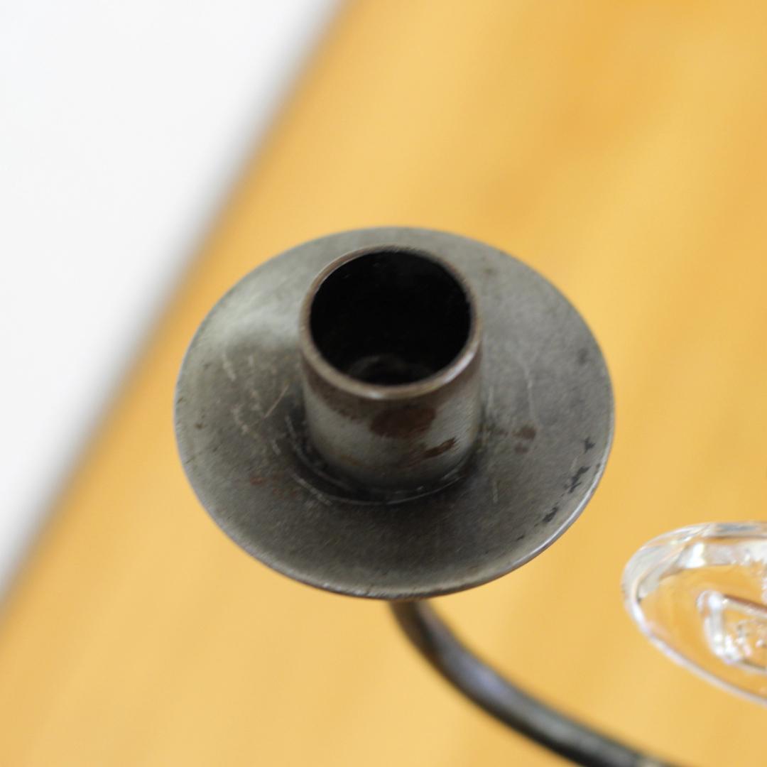 【初期・大・刻印】Erik Hoglund　エリックホグラン　キャンドルホルダー