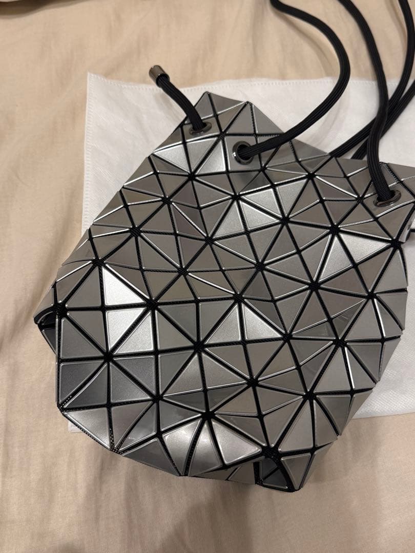 BAOBAO ISSEY MIYAKE WRING ショルダーバック シルバー