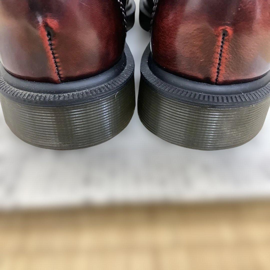 ドクターマーチン エイドリアン ローファー チェリーレッド UK5