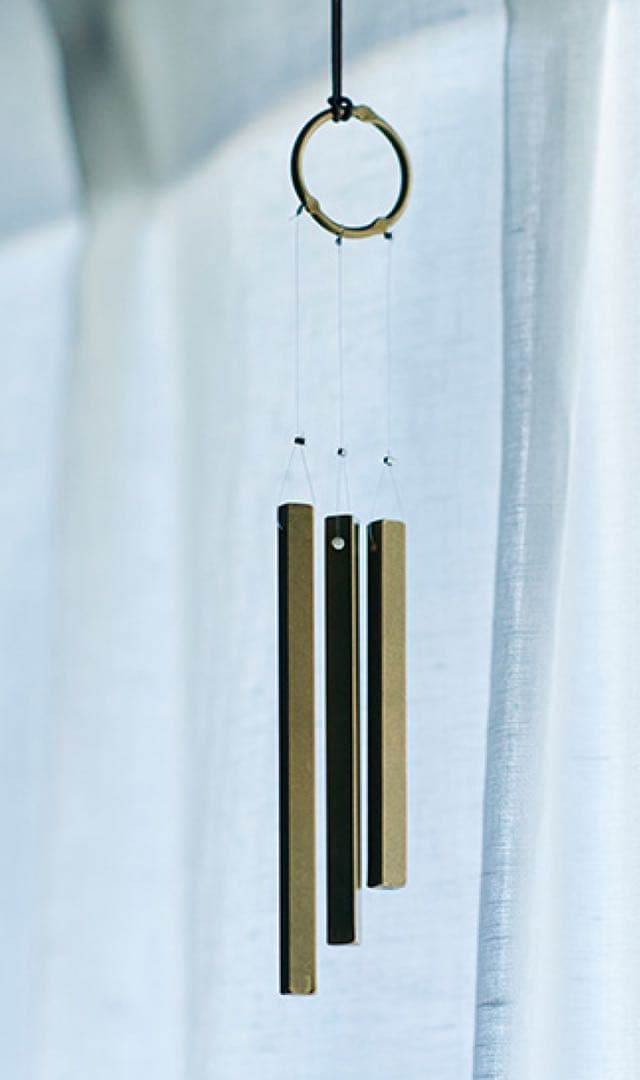 商談中 真鍮風鈴　ミニマムデザインな暮らしのブラス風鈴