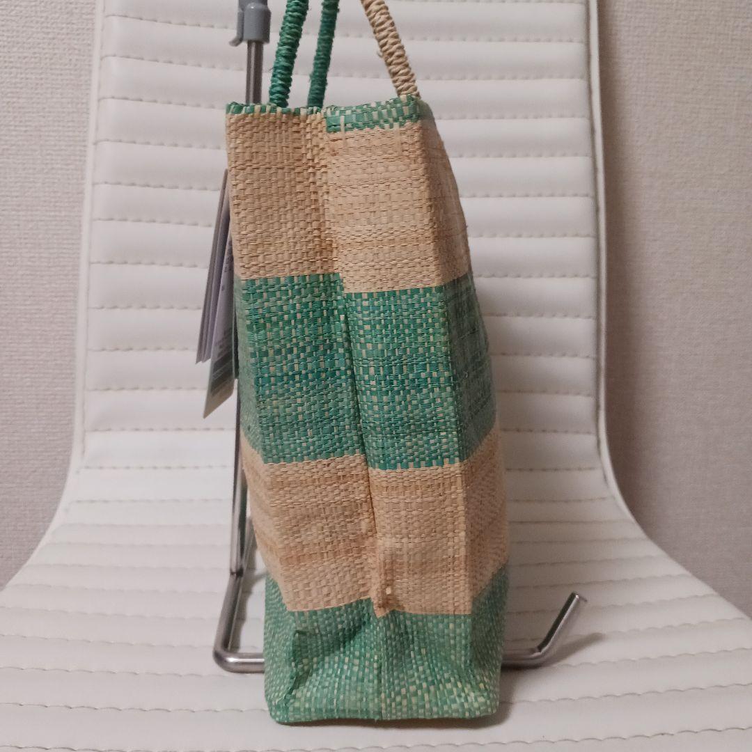 2273　agnes b.　イエナマダガスカルトートバッグ　ポーチ付　新品未使用