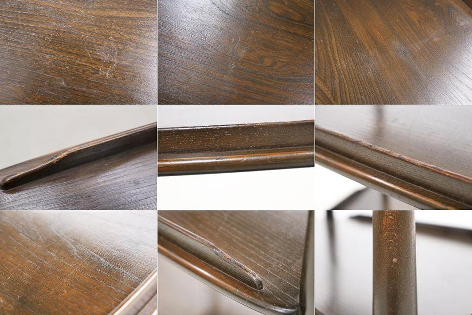 英国 イギリス ERCOL アーコール エルム材 トローリー キッチン ワゴン