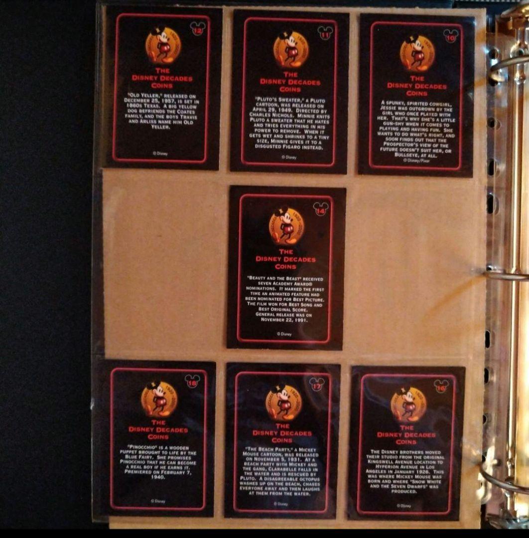 ディズニーTHE DISNY DECADES  COINS 51枚セット
