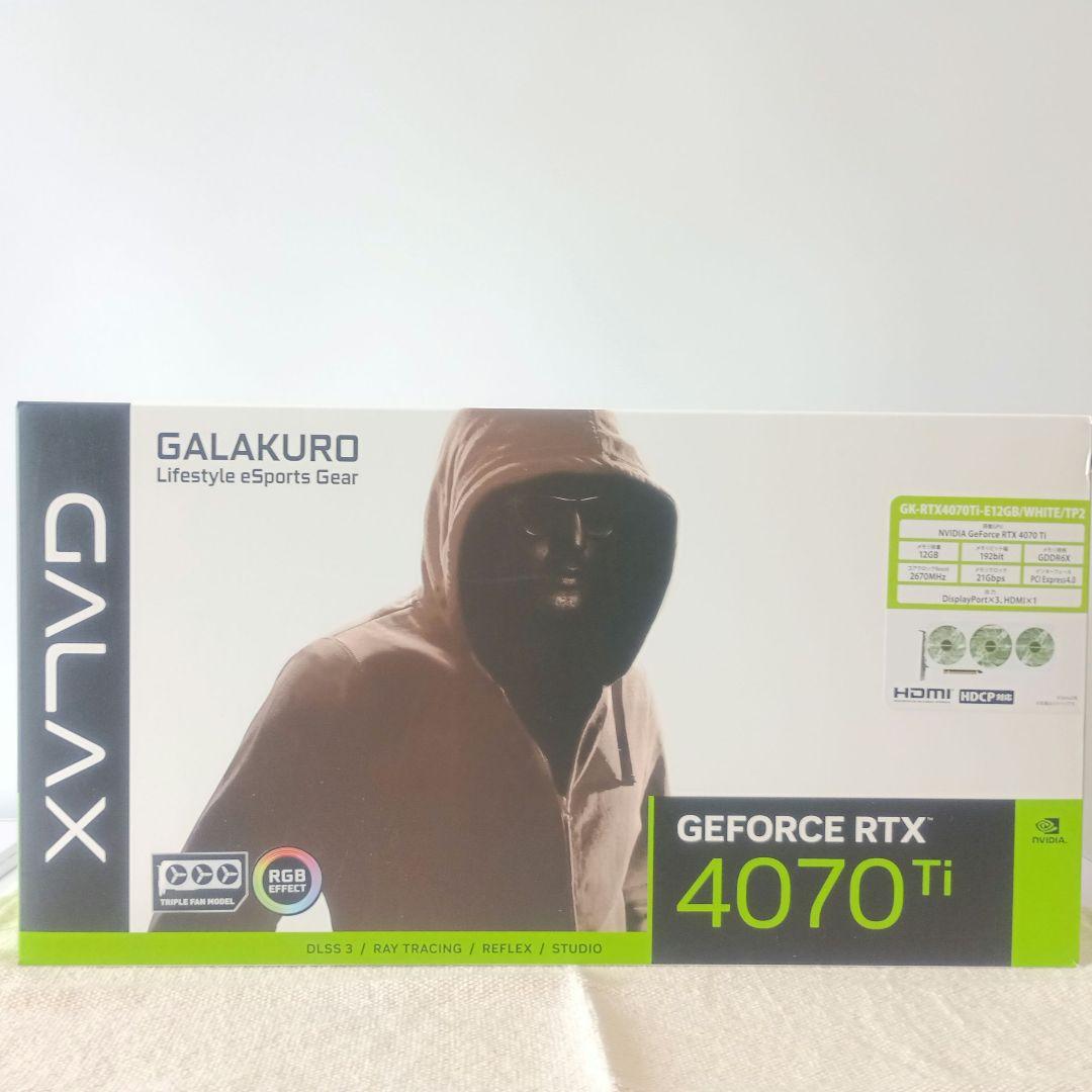 A*e様 GALAKURO GeForce RTX 4070 Ti 12GB