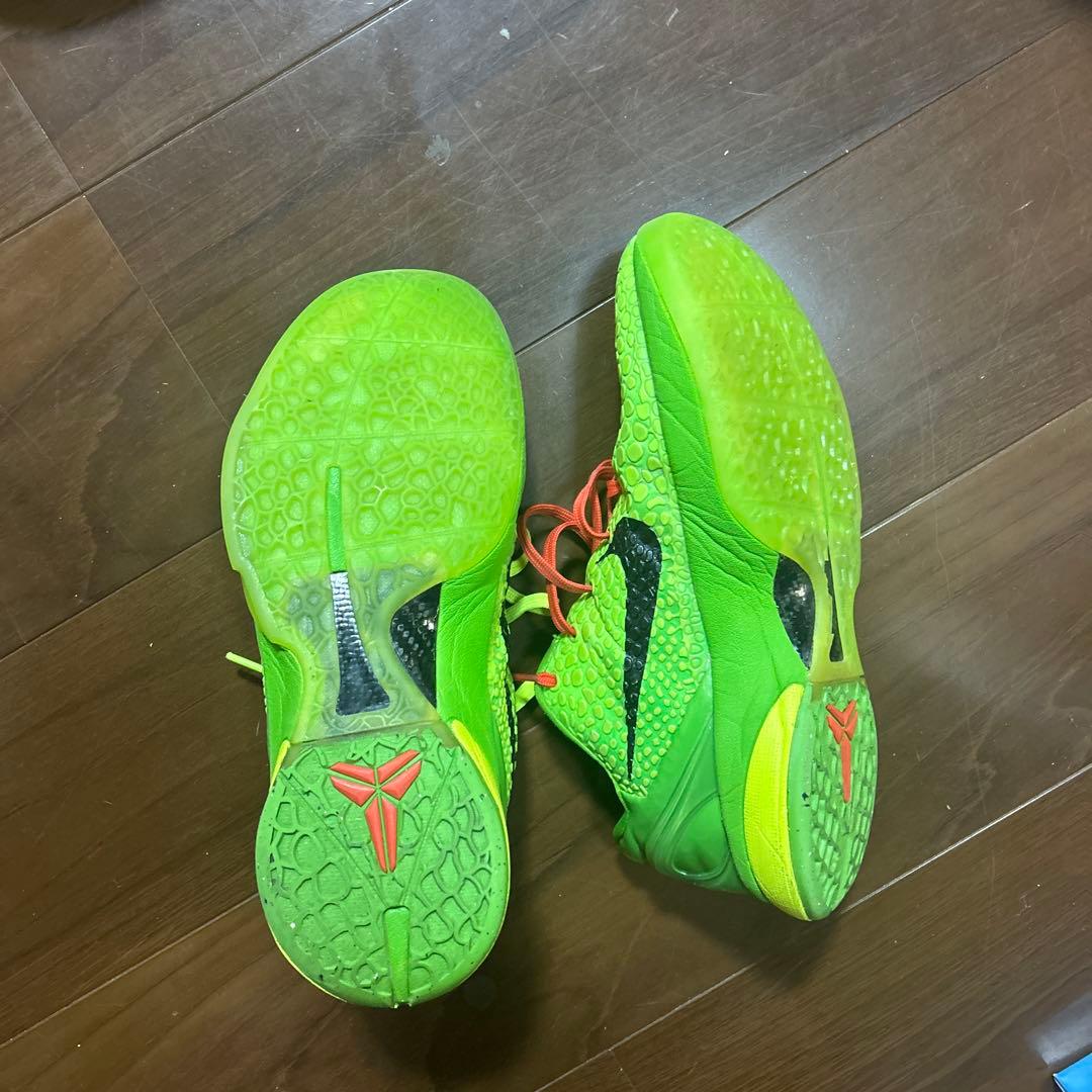 シューズ(男性用) nike kobe 6 protro Grinch 27cm