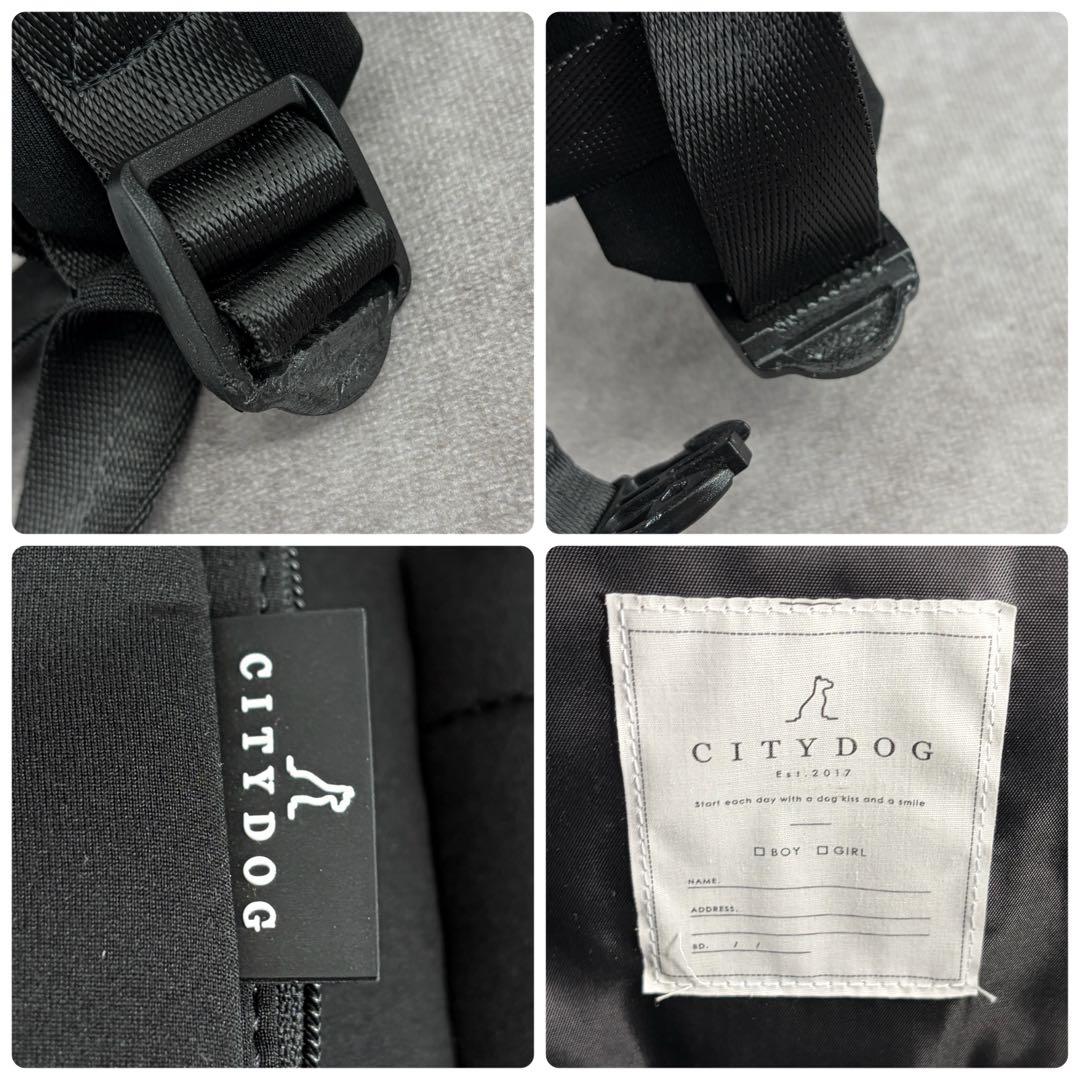 【良品✨】シティドッグ ネオプレーンバックパックキャリー R ペット ブラック