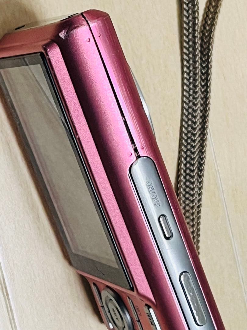 CASIO　カシオ　デジカメ　EX-Z75　ピンク　バッテリー付　動作確認済