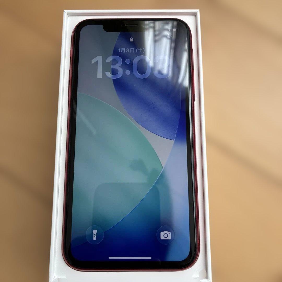 Apple iPhone 11 (PRODUCT(RED)) 本体 128G