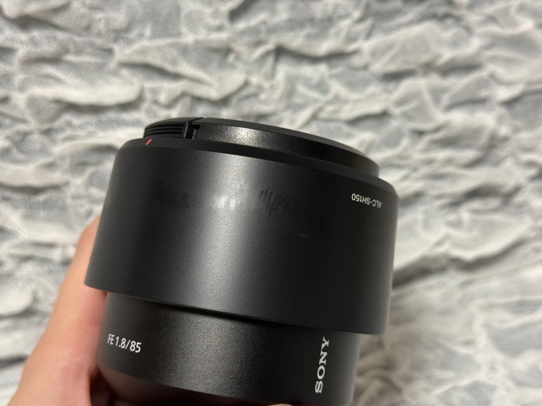 【未使用・レンズフードに傷あり】SONY EF 85mm F1.8 単焦点レンズ