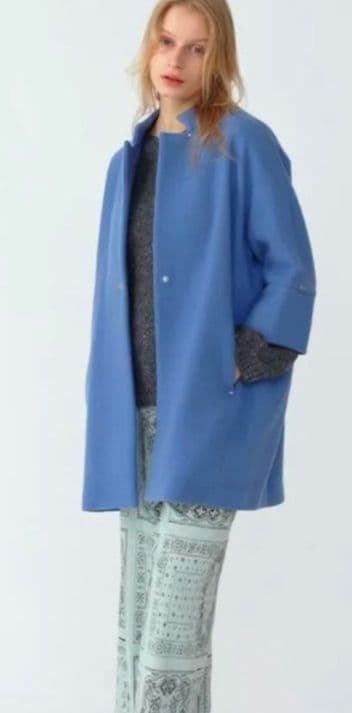 最安出品！　ヤマダヤ　現行品　Aga＋アーガ ダブルメルトン コクーンコート