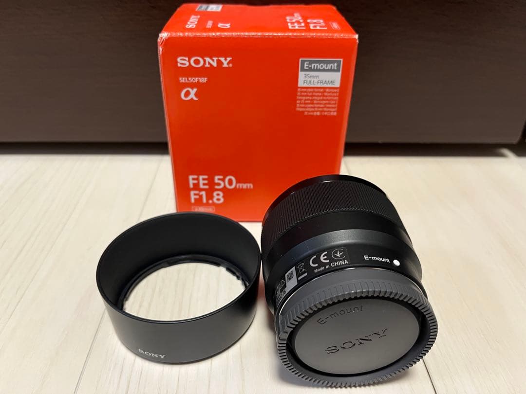 SONY FE 50mm F1.8 Eマウントレンズ　美品