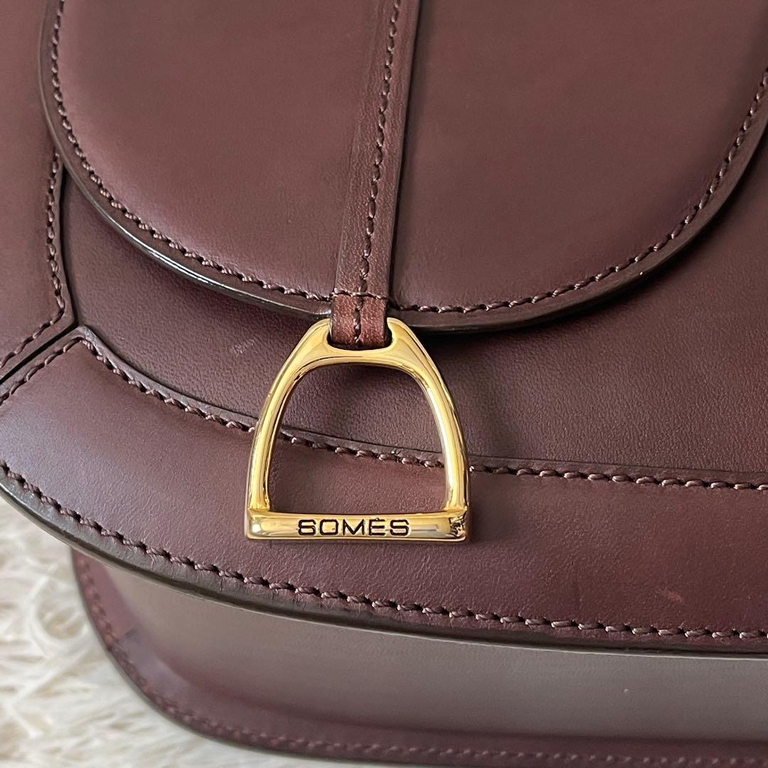 未使用✨ソメスサドル　ドレッサージュ サドルショルダーS　DR-02 ブラウン