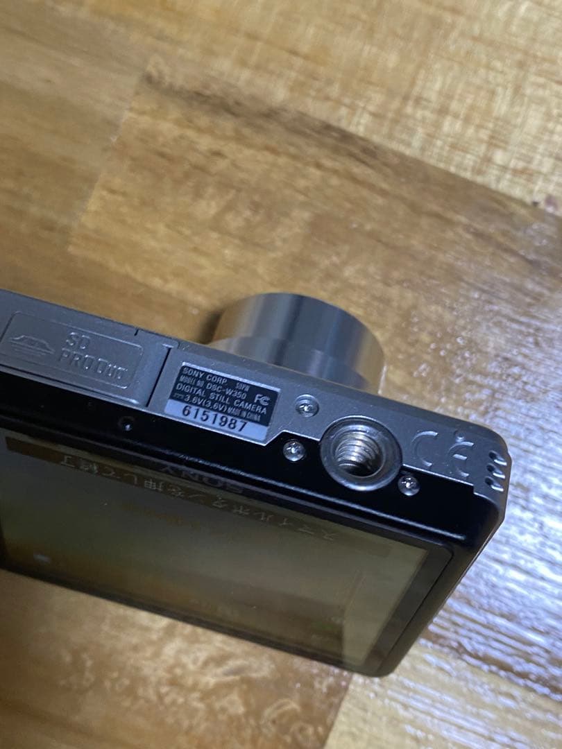 SONY Cyber-shot DSC-W350 シルバー 付属品完備　訳あり