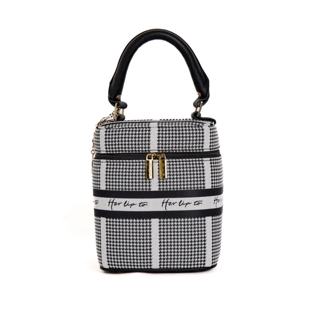 Herlipto バニティ Jacquard Vanity Bag