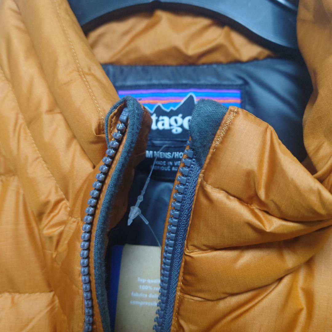 【新品未使用】patagonia ダウンベスト M オレンジ