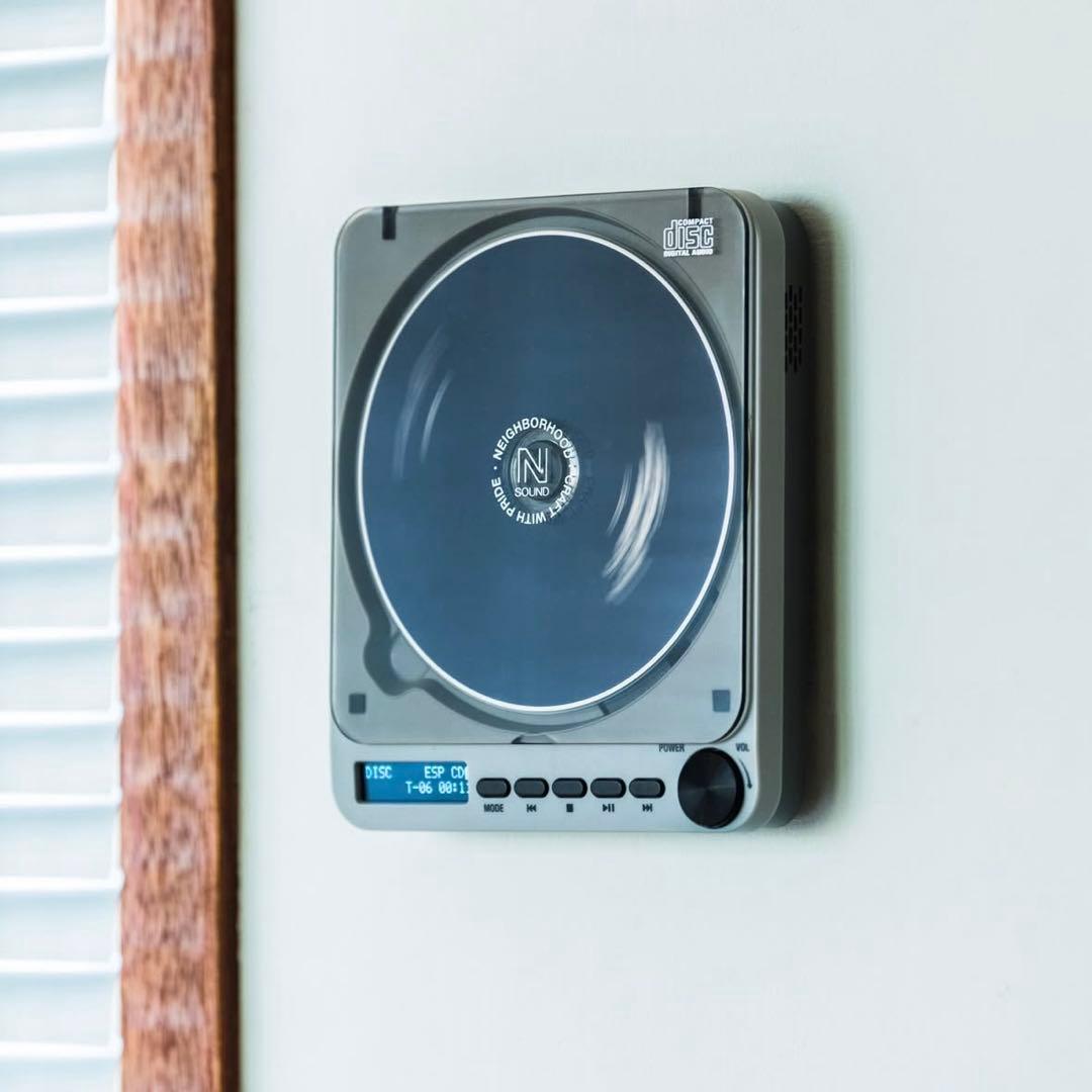 ポータブルプレーヤー NEIGHBORHOOD PORTABLE CD PLAYER