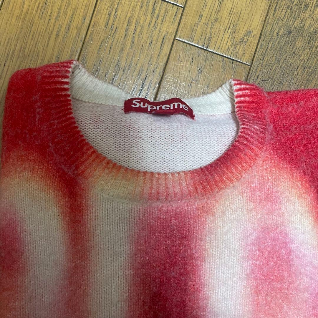 Supreme blurred logo sweater Mサイズ