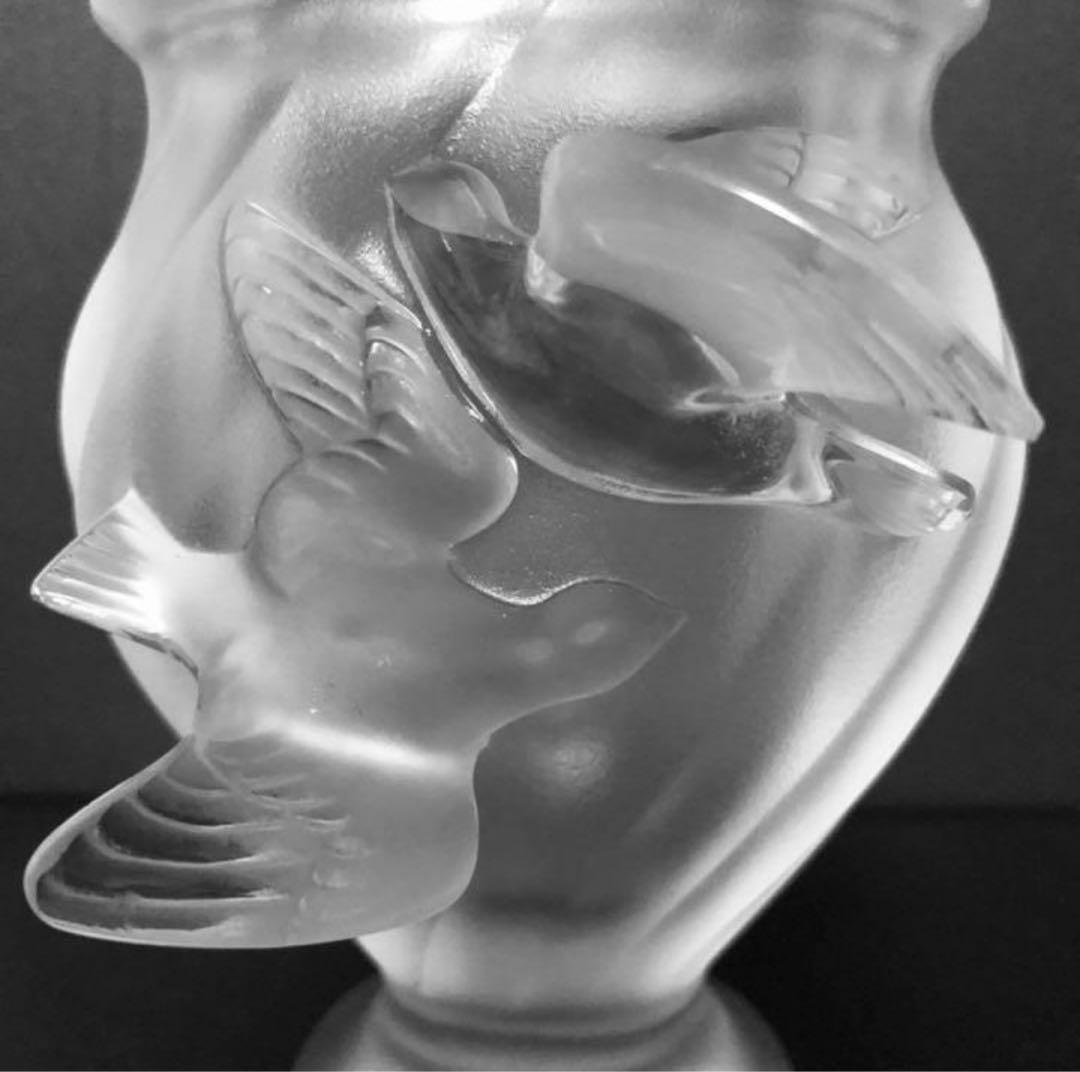 ⭐︎ご成約済み　希少【ロジーヌ】　ルネ・ラリック Lalique 花瓶　レア　美品