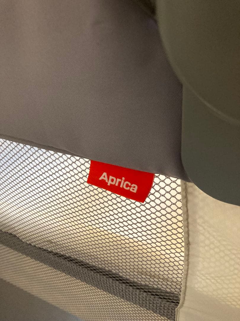 Aprica アップリカ　ココネルエアーAB グレーベア　ベビーベッド