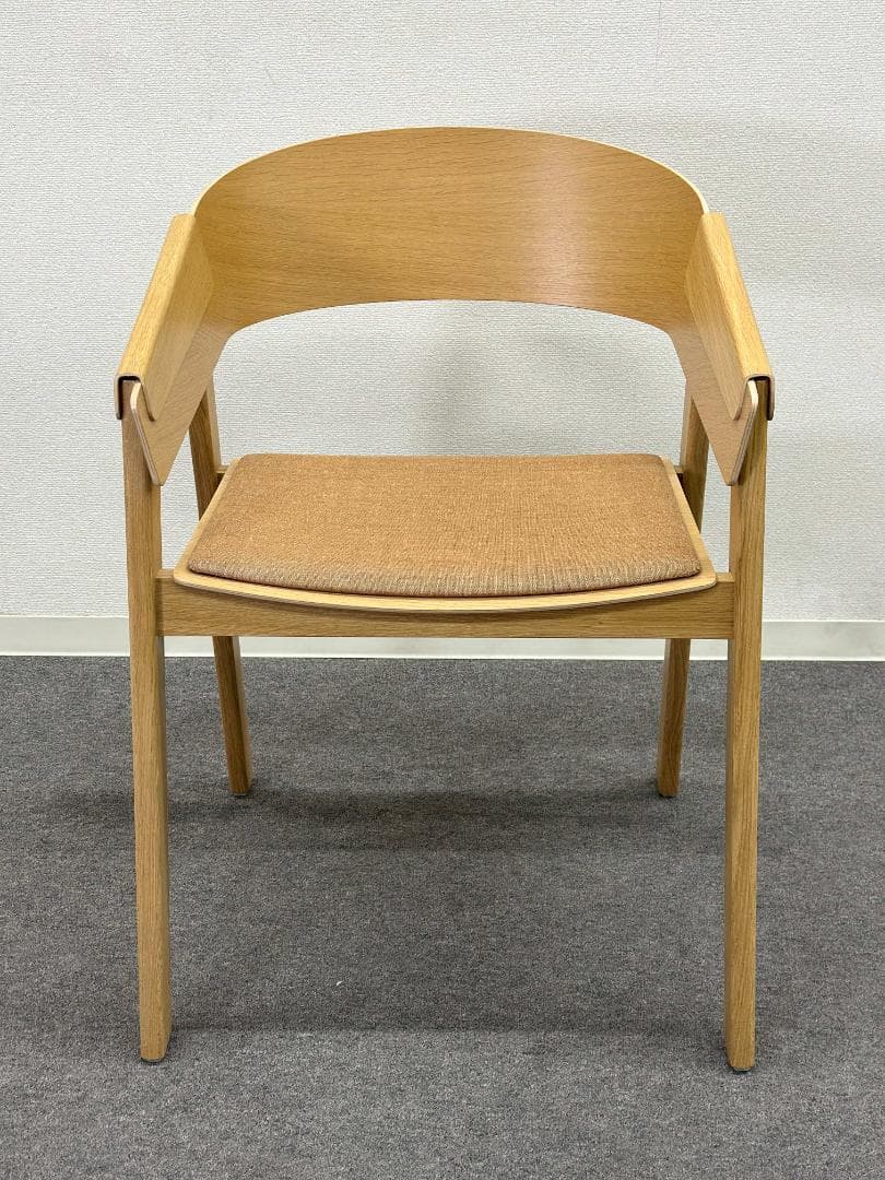 muuto■カバーアームチェア　2脚セット　ダイニング　座面ファブリック　北欧