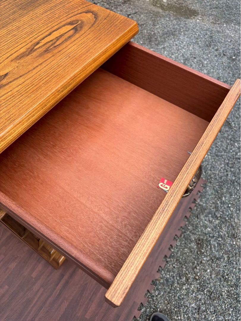 取手がレア！G PLAN 木製 5段引き出しラック