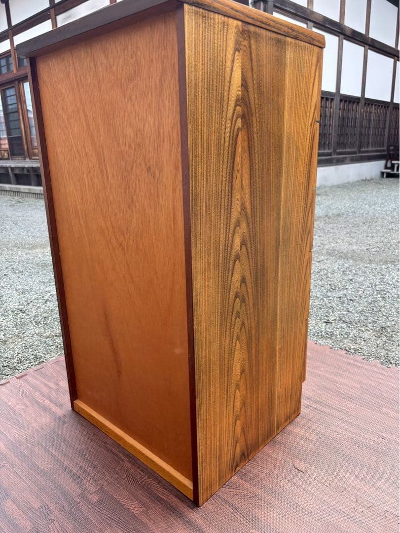 取手がレア！G PLAN 木製 5段引き出しラック