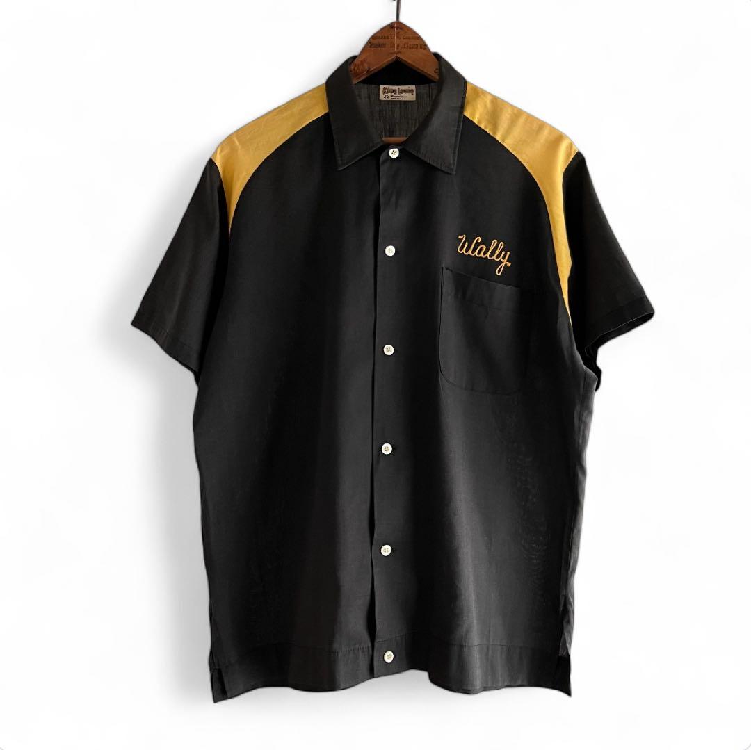 King Louie★ボーリングシャツ★USA製★刺繍入り