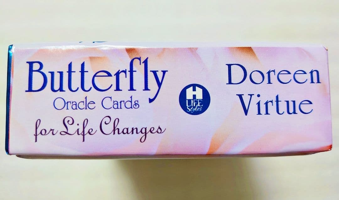 英語版 アニマルタロットカード ロマンスエンジェルオラクル バタフライオラクル