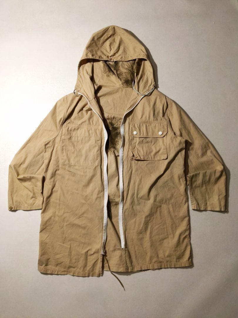 セットアップ リバーシブル 実物ドイツ軍 スノーパーカー ジャケット 後染め