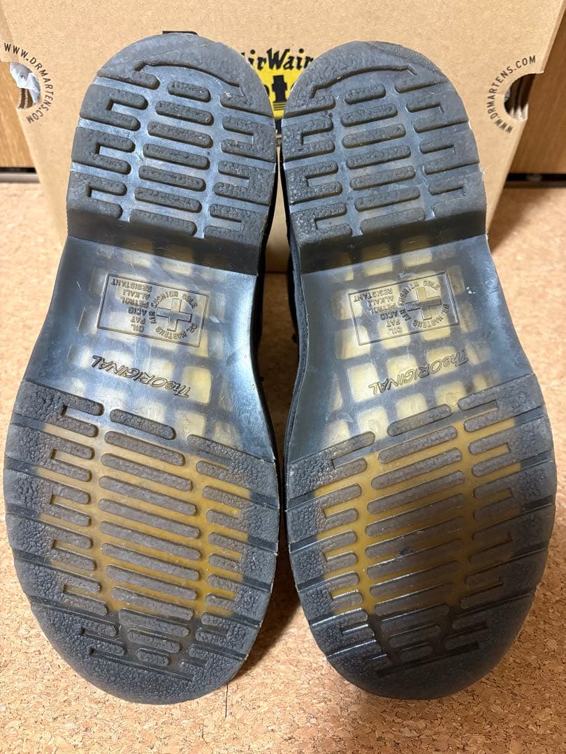 ドクターマーチンDr. Martens 60周年ダブルステッチ 26㎝　茶芯