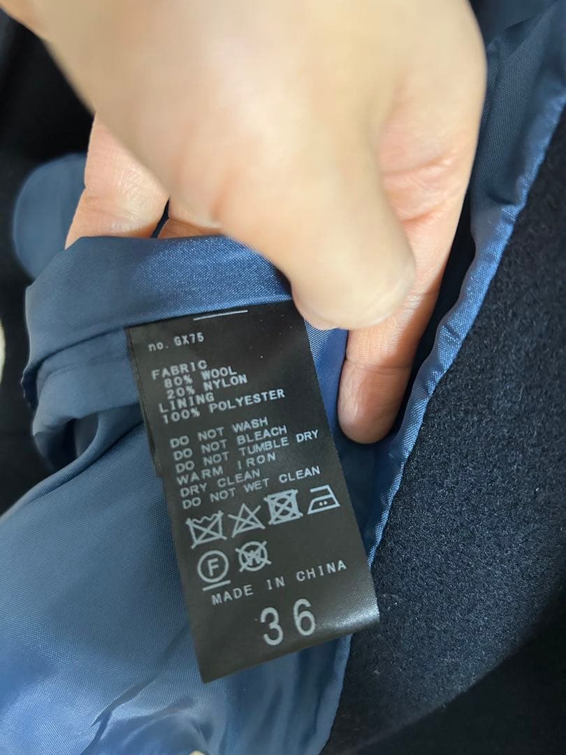 【2022AW】SLOBE IENA T/WメルトンビッグPコート