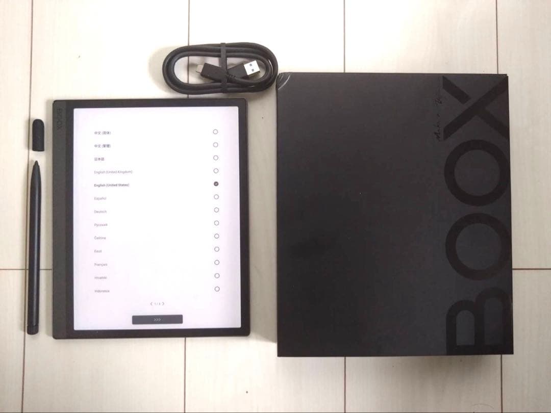 BOOX Tab Ultra C カラー電子ペーパー