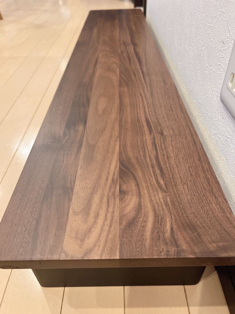 【新品】WORLD GADGETS アメリカンウォールナットデスクシェルフ