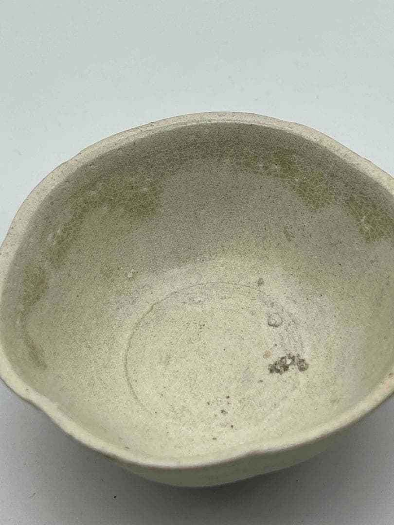 北宋から金時代 青白釉蓮花口茶盞　影青　景徳鎮　唐物　古賞物　茶道具(F-92)