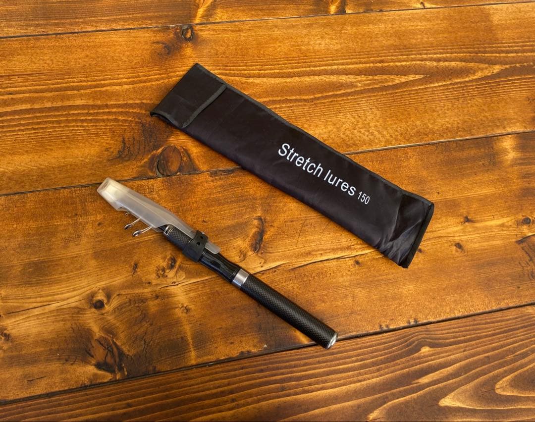 トラウトセット　トラウトロッド　5ft 渓流釣り　超軽量　カーボンロッド　リール