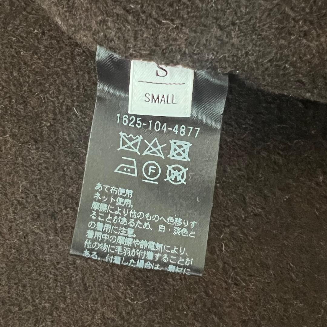 22aw Beauty & Youth リバー ポンチョ コート ブラウン S