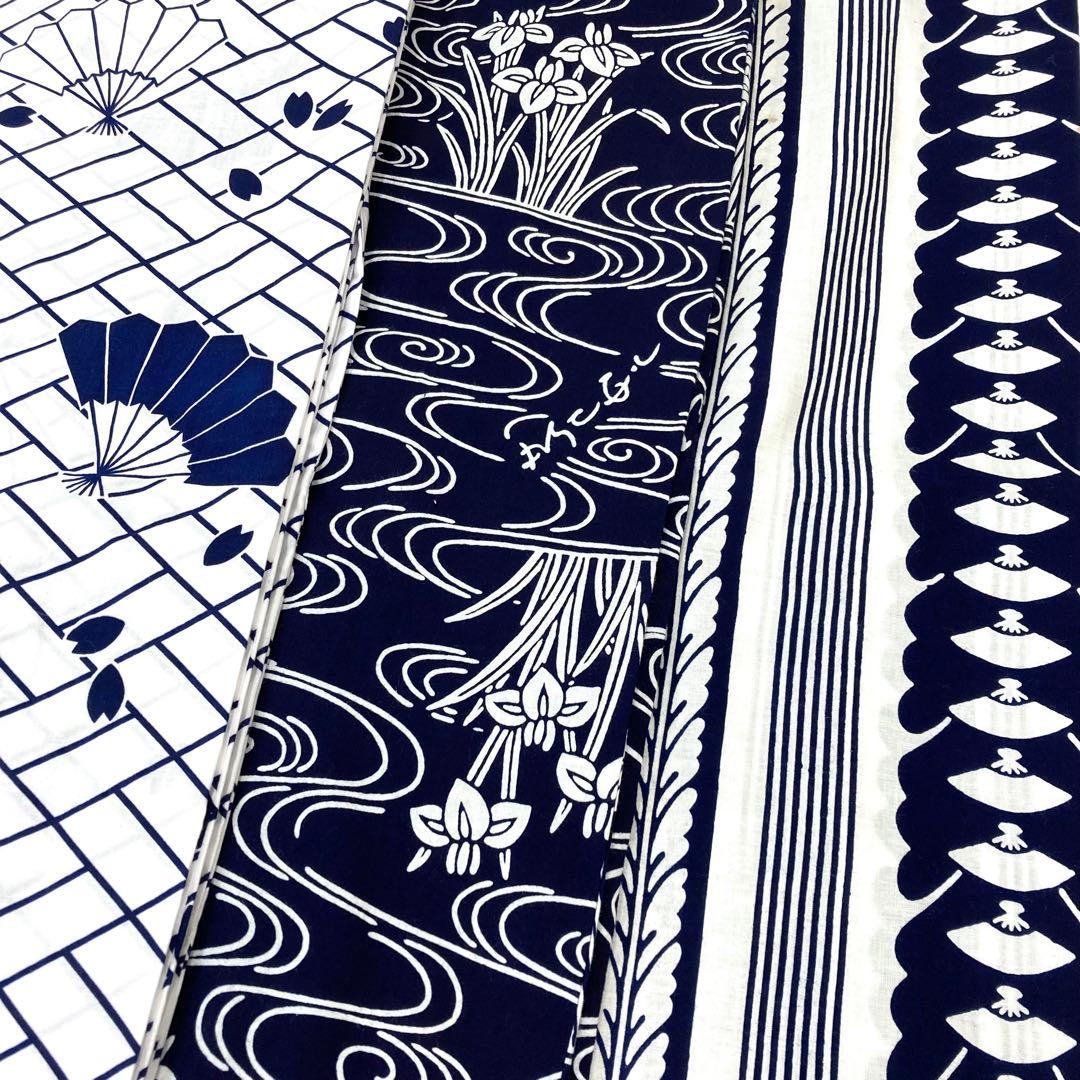 【TAMA屋】全て綿 全て浴衣 注染 手縫い まとめ売り15点TM 1979
