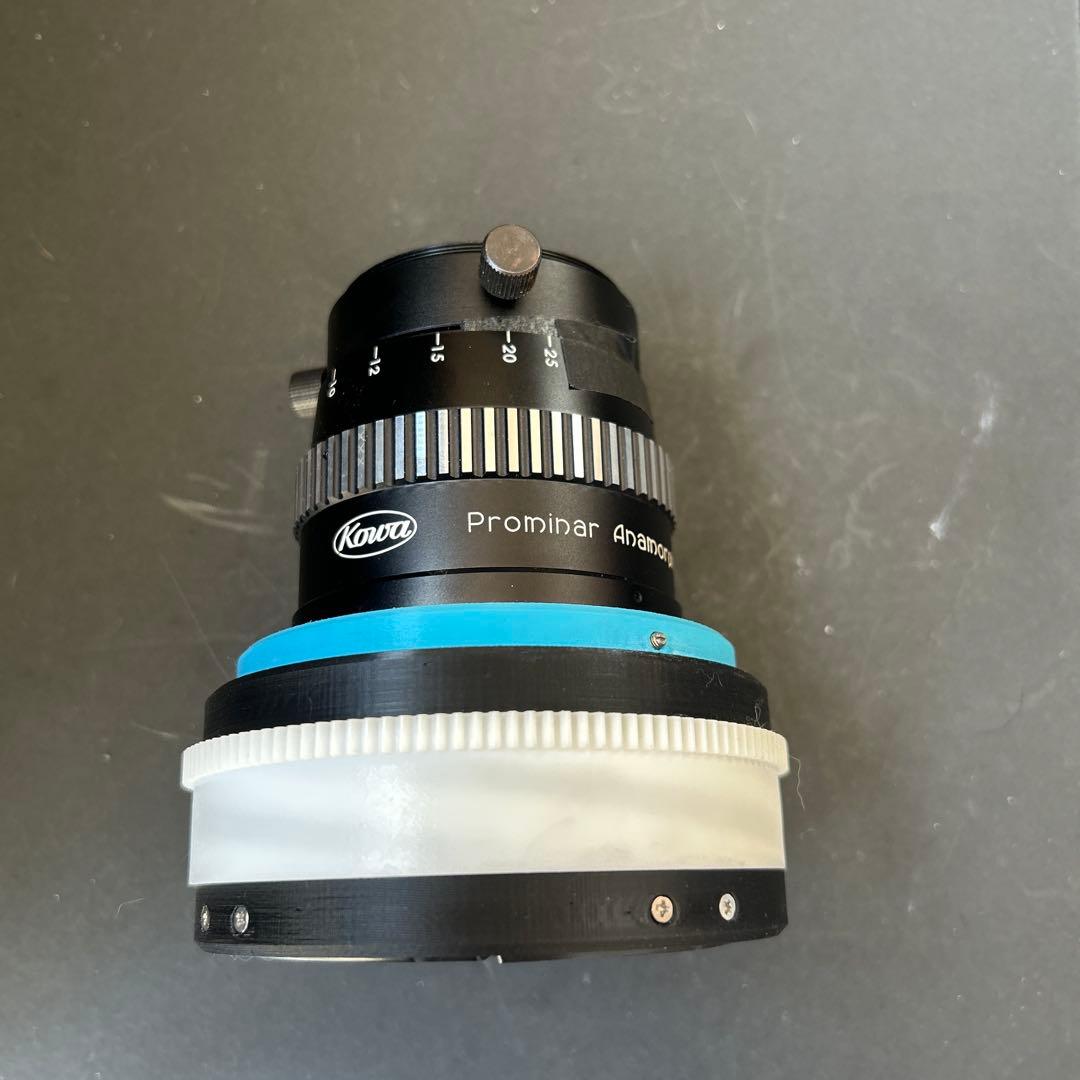 レンズ(単焦点) single focusc anamophic lens Kowa 16H