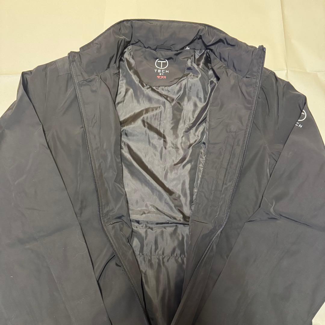 トゥミ TUMI メンズ T-TECH 黒 M ブルゾン コート 高機能耐水