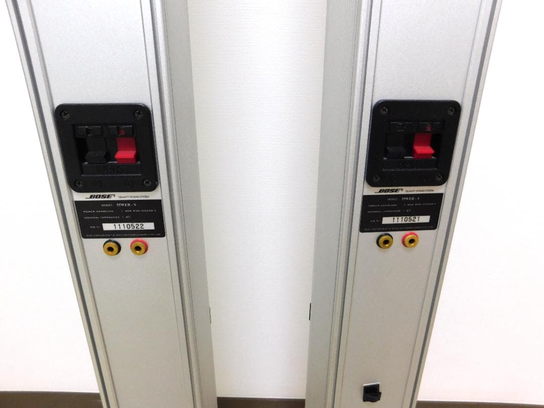 BOSE 55WER-S トールスピーカー 音出し確認済　取り扱い説明書付属