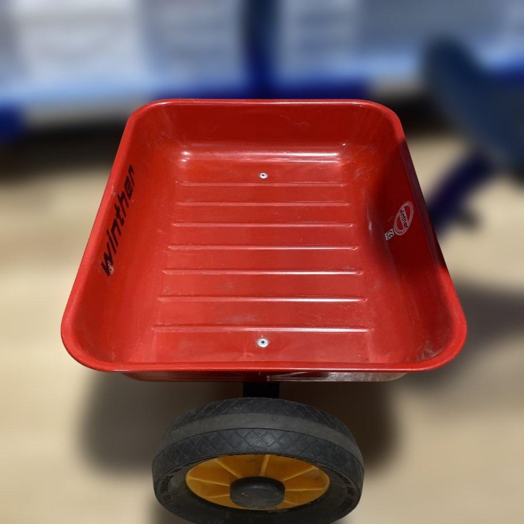 @ Winther 三輪車 カラフルモデル 後部荷台付き