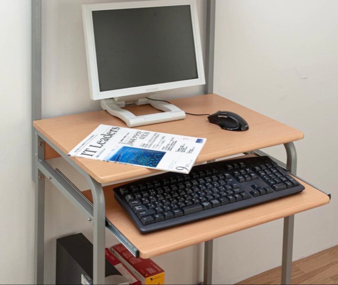 【新品◎】棚付きPCデスク