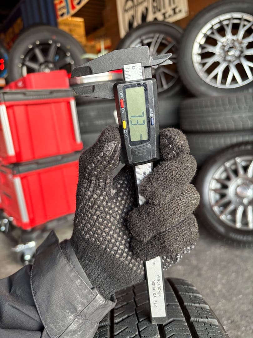 ◇送料込み◇ 155/65R13 中古スタッドレスホイールセット VRX2