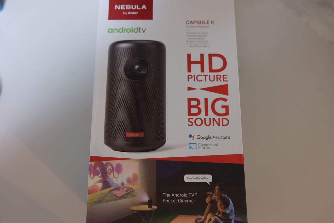 nebula capsule ii 美品　三脚付き　ポータブルプロジェクター