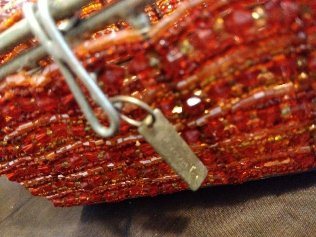 希少★キラキラかわいい★Afternoon Tea ビーズ小物入れ