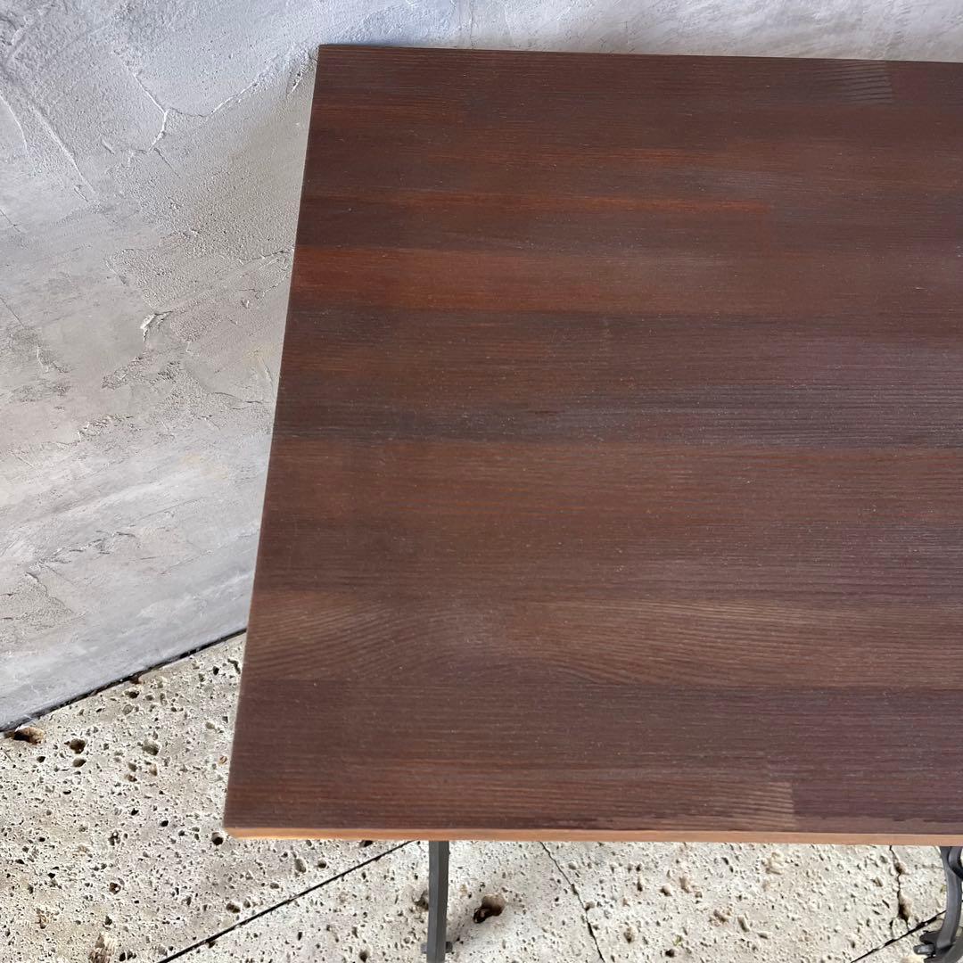 アンティークミシン脚テーブル　【MITSUI】 足踏みミシン　網目　レトロ雑貨