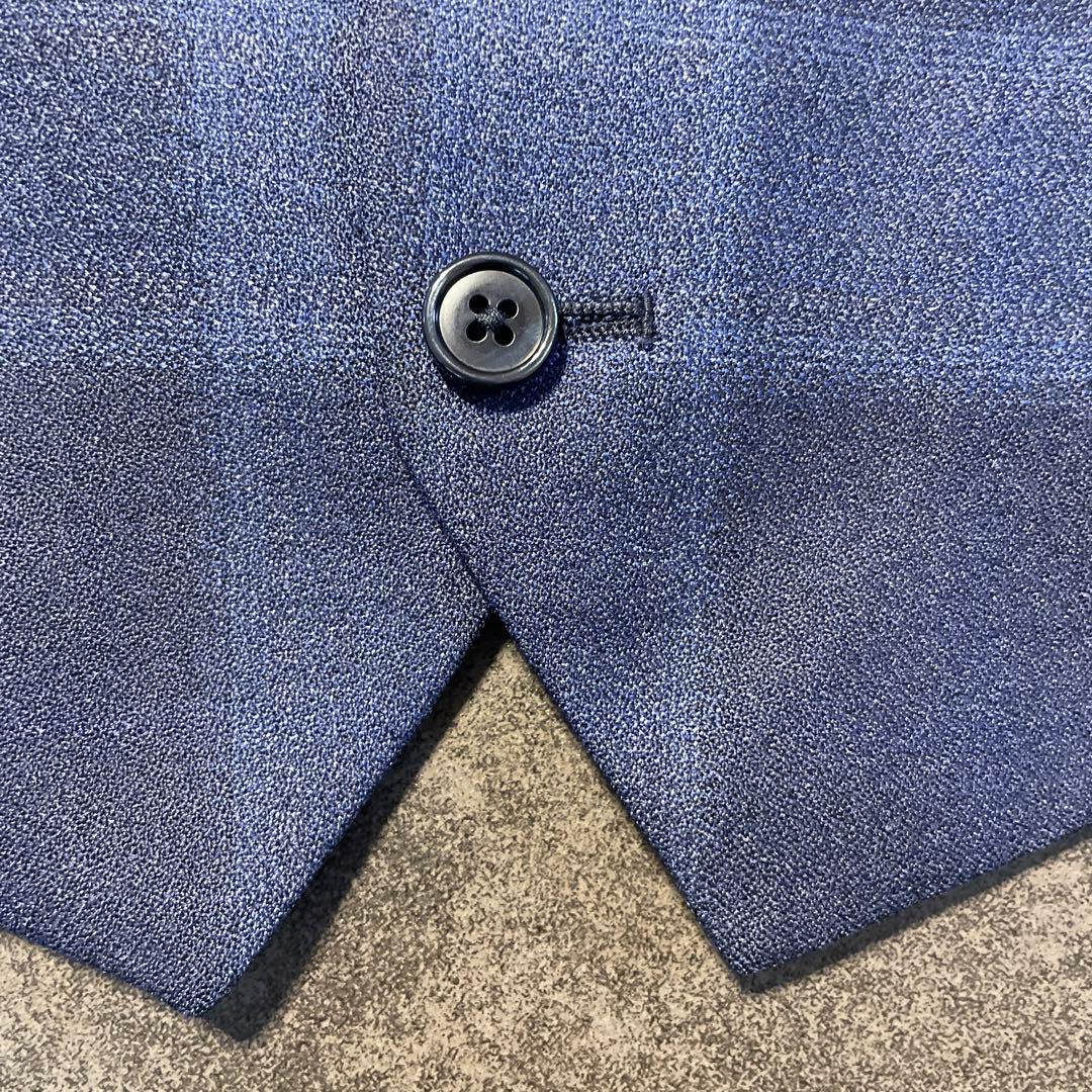 LARDINI横浜高島屋正規店購入　ジレ チェック柄 シルク混 定価82500円